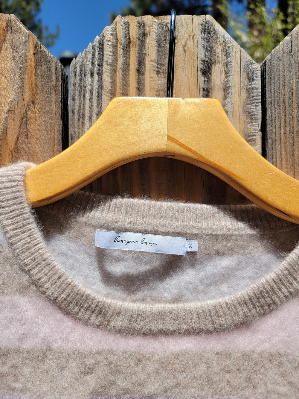 Cashmere Striped Sweater - Picture 3 of 7